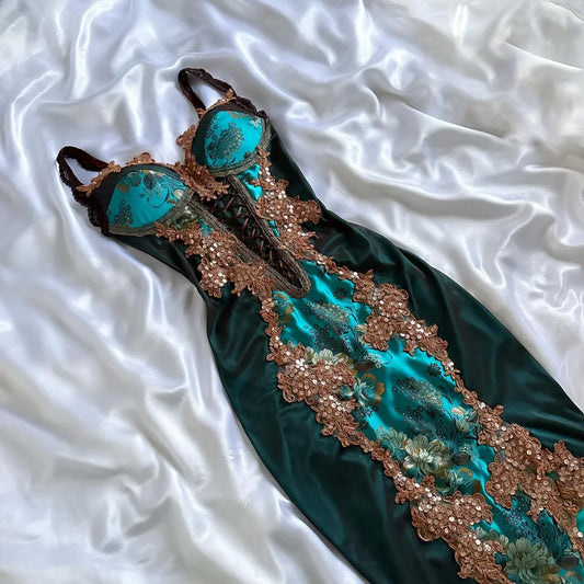 kovadresss-Turquoise Green Shiny Fashion Short/Mid-Length Chiffon Sequin Homecoming Dress Birthday Party Dress gh5008