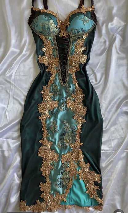kovadresss-Turquoise Green Shiny Fashion Short/Mid-Length Chiffon Sequin Homecoming Dress Birthday Party Dress gh5008