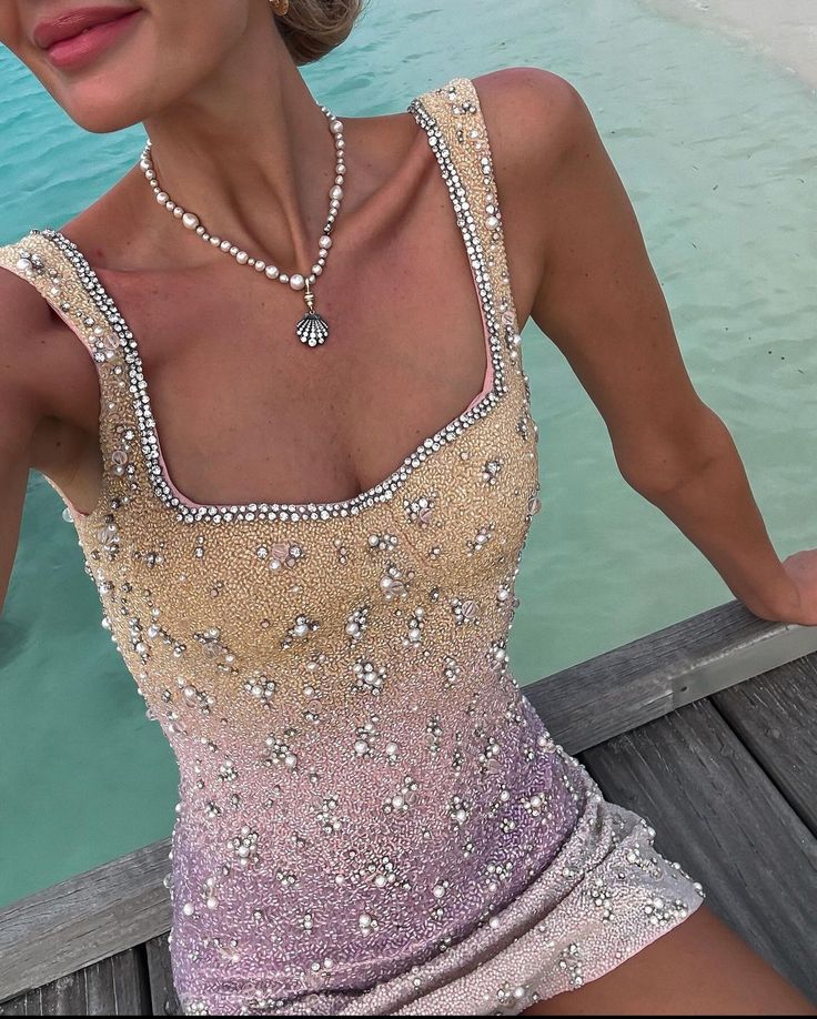 Simple A line Square Neck Sequin Homecoming Dress Summer Hoco Dresses Cocktail Birthday Night Dress DP2087