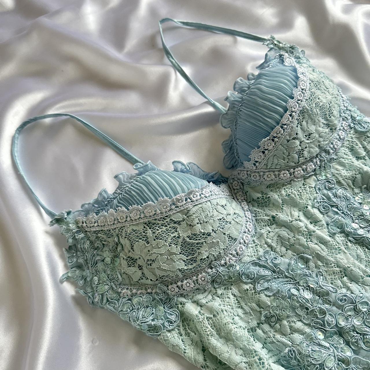 _____owder Blue Sparkling Charming Retro Princess Stunning Unique Fashionable Beautiful Elegant Delicate Lace Short Lace Sequin Homecoming Dress Prom Dress Evening Dress Birthday Party Dress Prom Dress gh3916