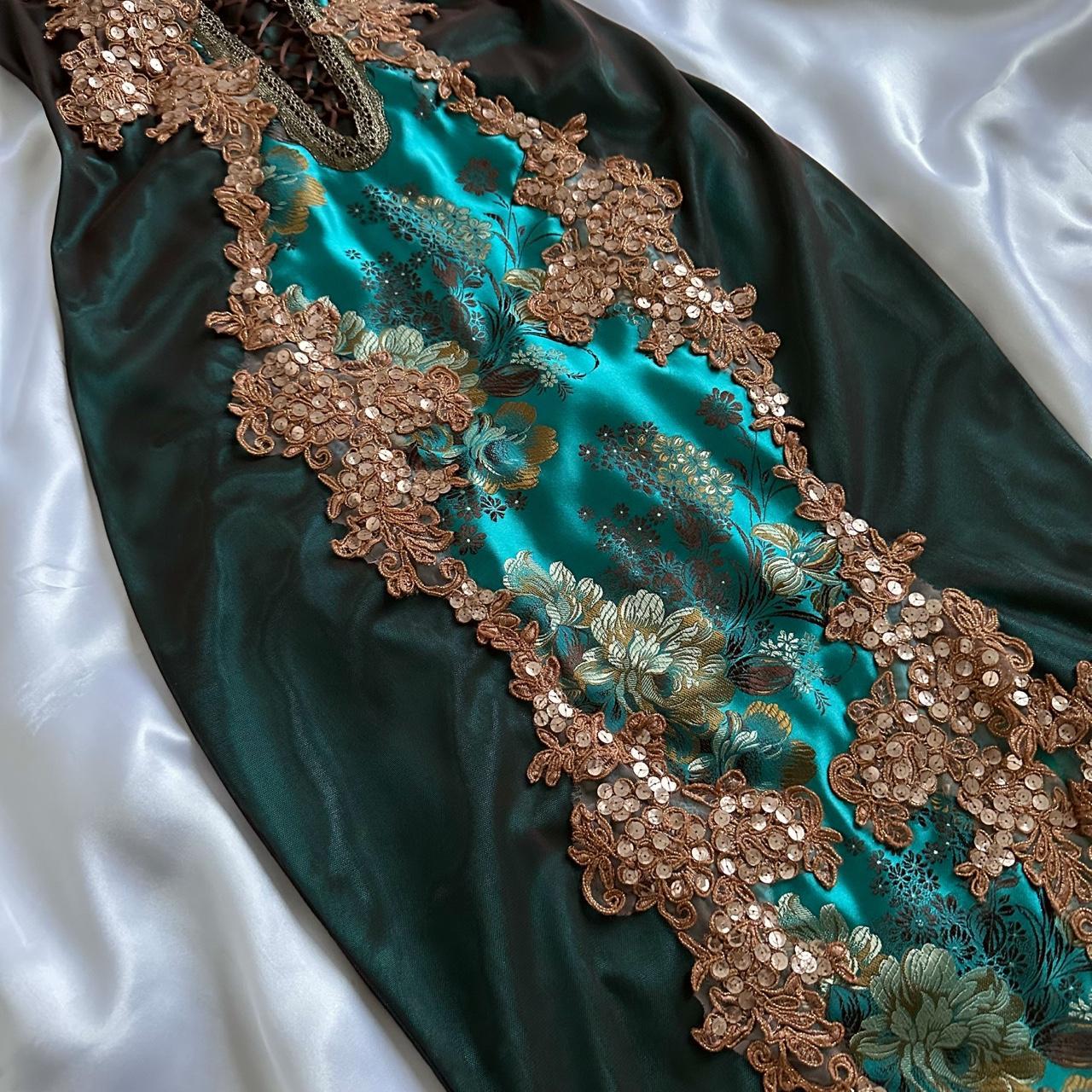kovadresss-Turquoise Green Shiny Fashion Short/Mid-Length Chiffon Sequin Homecoming Dress Birthday Party Dress gh5008